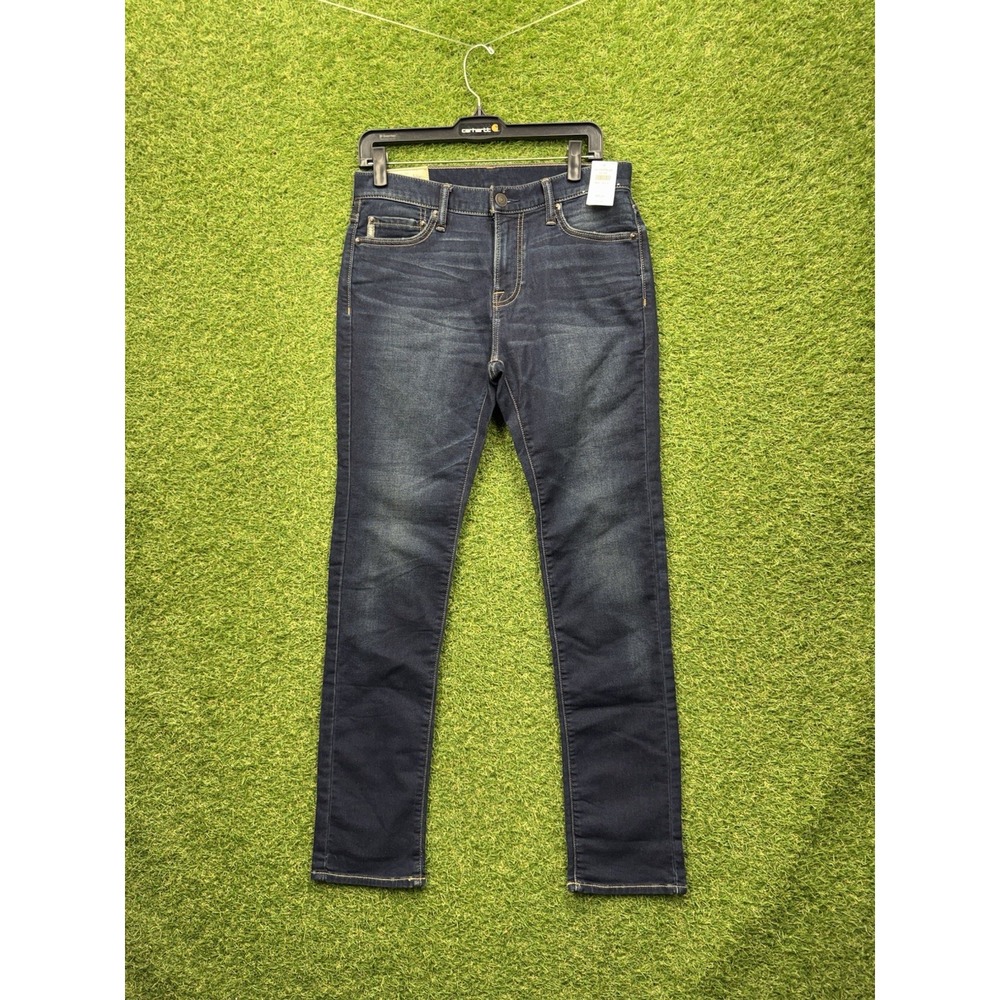 Abercrombie & Fitch Jeans Mens 30x32 A&F Super Skinny Stretch Dark Wash Denim